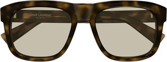 Saint Laurent Sunglasses Sl 558 013 Brown/Brown Men