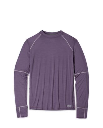 Stio Mens Basis PeakWool Lightweight Crew LS