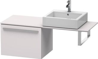 Duravit Armario Base Duravit X-large Para Consola 6534, 1 Caj&oacute;n, 600 Mm, Color (frente/cuerpo): Blanco Lila Seda Laca Mate - Xl653408787