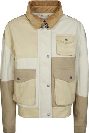 Isabel Marant Risla Jacket - Dames - Jassen - Beige - Maat: 2XS Katoen