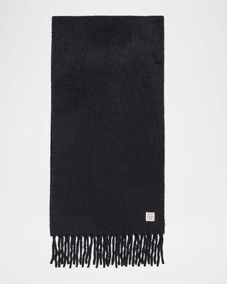 Toteme Fuzzy Alpaca-Blend Scarf