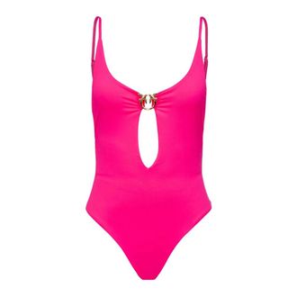 Pinko Pinko, Dames, Badkleding, Roze, Maat: XS Jersey