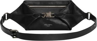 Dolce & Gabbana Black Lock Crossbody Bag
