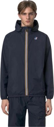K-Way Claude Jacket - Heren - Zomerjassen - Blauw - 3XL - Nylon - Jassen
