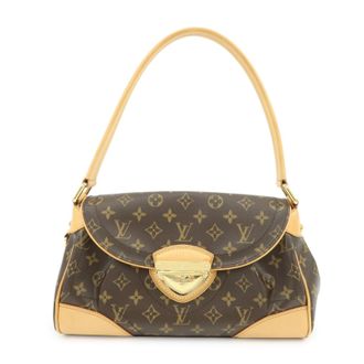Louis Vuitton Beverly Monogram Canvas Brown Canvas Handbag (Pre-Owned)