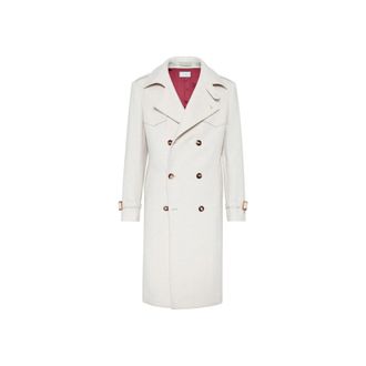 Brunello Cucinelli Brunello Cucinelli Wolle Trenchcoat