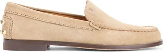 Tod's Suede Loafers - Dames - Loafers - Oranje - 36 EU - Leer - Schoenen