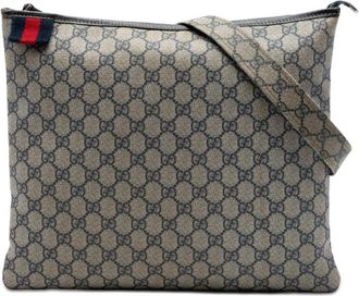 Gucci Pre-owned Gucci GG Supreme Web Crossbody Ladies B1IJHP6SAO6SO2VH
