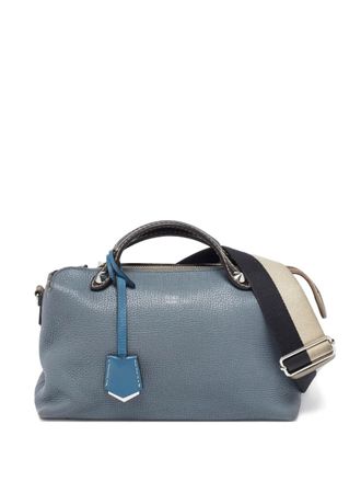 Fendi leather tote bag - women - Fabric/Leather - One Size - Blue