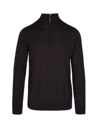 Paolo Pecora Brown Wool Turtleneck