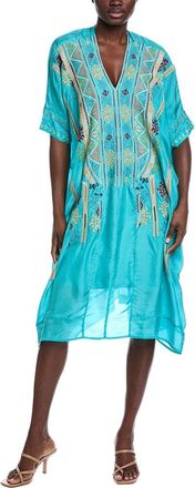 Johnny Was Kendry Silk Kaftan