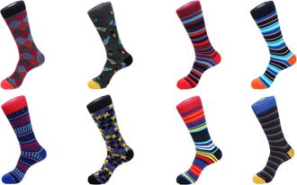 Unsimply Stitched 8 Pair Combo Pack Socks