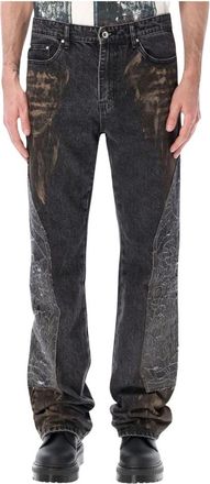 Who Decides War by Ev Bravado Straight Jeans - Heren - Regular Fit Jeans - Zwart - W30 - Jeans