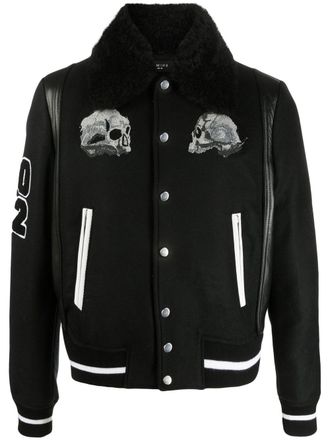 Amiri Giacca varsity Wes Lang - Nero