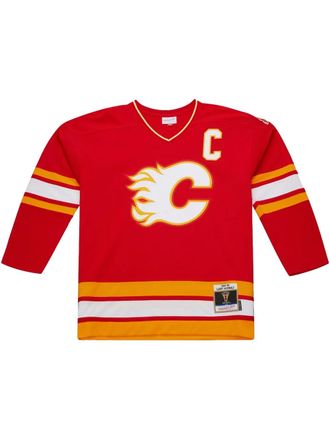 Mitchell & Ness NHL Dark Flames 1988 Lanny McDonald jersey - men - Polyester - M - Red