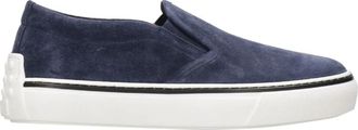 Tod's Instappers van Su&egrave;de - Heren - Loafers - Blauw - 40 EU - Su&egrave;de - Schoenen