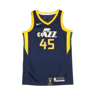 Nike Sportswear, male, Blue, Size: L Basketball Swingman Jersey Donovan Mitchell