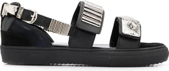 Toga Archives Embossed Strap Sandals
