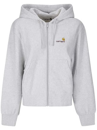 Carhartt Work in Progress American Script hoodie - Grijs