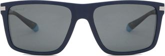 Montana Eyewear MP197 Polarized MP197D Mens Sunglasses Blue Size 55