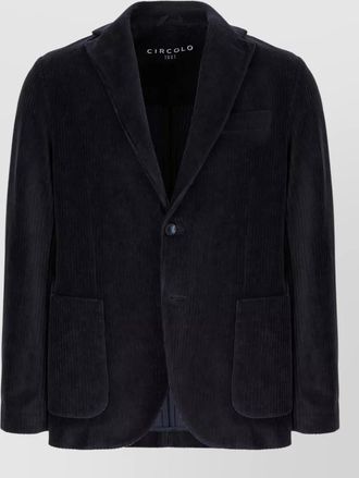 Circolo 1901 corduroy single-breasted coat