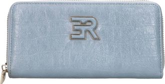 Ermanno Scervino Accessoires, Dames, Blauw, ONE Size, Leer, Portemonnee van kunstleer
