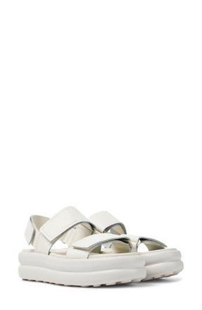 Camper Pelotas Flota Up Platform Sandal in White Natural at Nordstrom Rack, Size 38