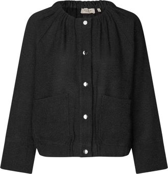 Masai Doritla Jersey Top - - Jackets - Donna - Nero - L
