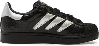adidas Superstar II Silver-tone Stripes Sneakers
