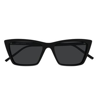 Saint Laurent Sunglasses Sl 737 Mica Thin 001 Black/Black Women