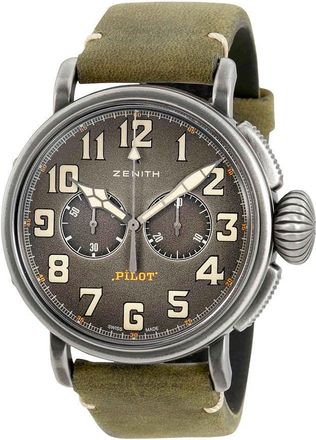 Zenith Heritage Pilot Type 20 Chronograph Automatic Mens Watch 11.2430.4069/21.C773
