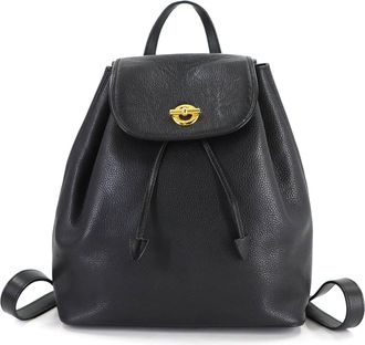Celine Black Leather Backpack (Pre-Owned)