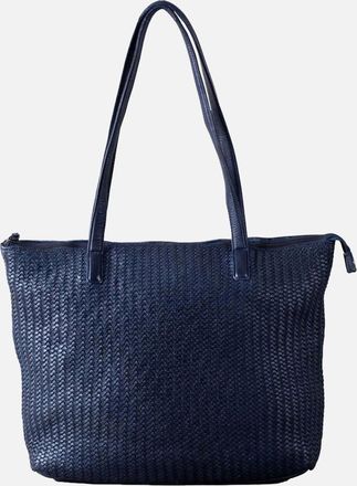 Lakeland Leather Womens Wreay Shopper Womens Shoulder Bag - Navy - Size: ONE size