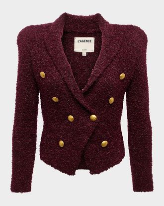 L'agence Bethany Tapered Knit Blazer
