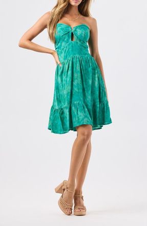 Tiare Hawaii Honey Minidress in Marbled Jungle at Nordstrom, Size X-Small/small