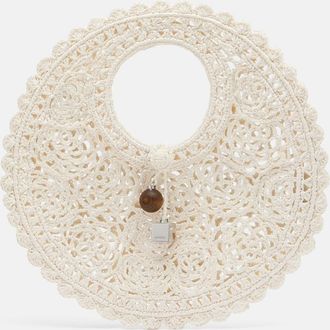 Jacquemus Bolso al hombro Spiaggia Small de croch&eacute;