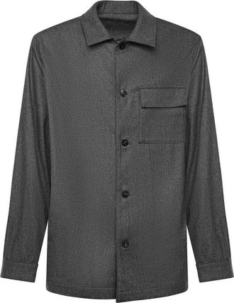 Michael Coal Wool Shirt