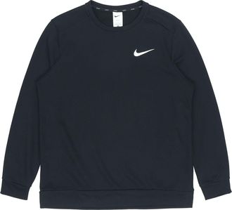Nike Df Ls Crw Casual Sports Knit Pullover Black CZ7396-010