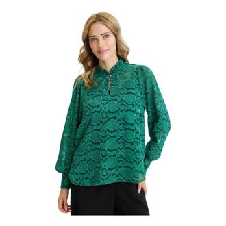 In Front Blusa Grazia - - Blouses & Shirts - Donna - Verde - 2XL
