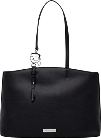 Karl Lagerfeld Shopper Bag - Dames - Shoppers - Zwart - ONE Size - Leer - Tassen