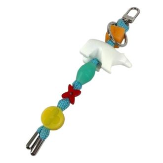 Louis Vuitton Pre-owned Accessories, female, Multicolor, Size: ONE SIZE Pre-owned Canvas Key-holder