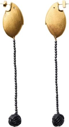 Jacquemus Pendientes Les Poissons-Lunes - Accessories - Mujer - Amarillo - ONE SIZE