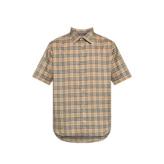 Burberry Check Short-sleeve Shirt