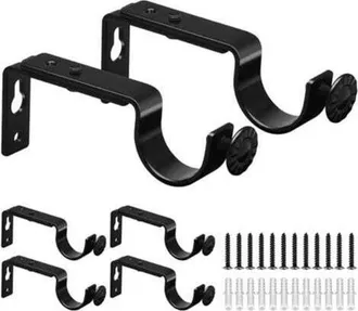 OEM Soportes Para Barra De Cortina, Soportes Met&aacute;licos Para Barra De Cortina, Soportes Para Barra De Cortina Adecuados Para El Hogar Y La Oficina