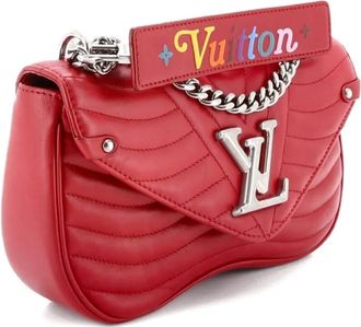 Louis Vuitton New Wave Chain Bag Quilted Leather MM crossbody bag - Rood