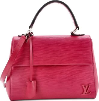 Louis Vuitton Cluny Top Handle Bag Epi Leather BB satchel - Rosa