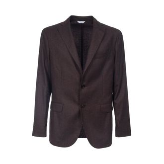 Boglioli Blazers, male, Brown, XL, K-Jacket