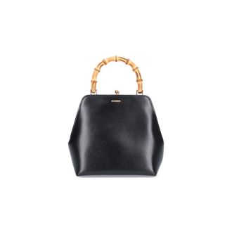 Jil Sander Small Goji Bambooa Bag
