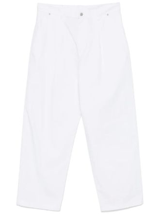 パンツ MOSCHINO COUTURE Woman Pants White 03305428 1001 Moschino Couture Outlet: pants in stretch cotton - Black