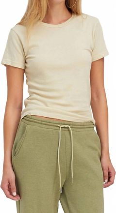 SPRWMN Baby Short Sleeve Tee In Pistachio